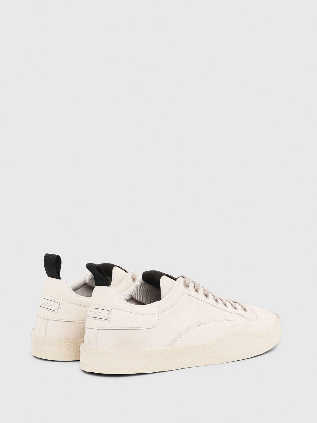Low-Top Sneakers In Treated Suede