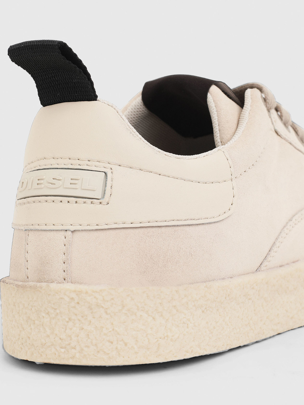 Low-Top Sneakers In Treated Suede | Diesel