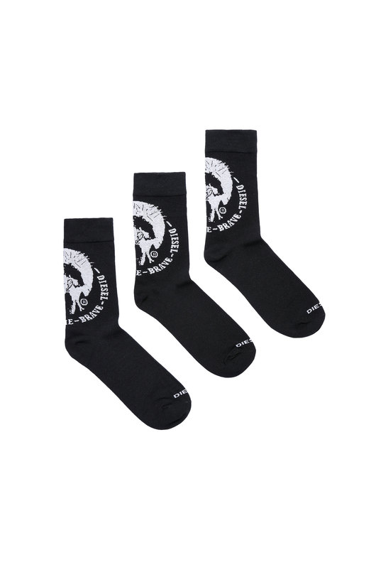 Knee-High Socks With Mohawk - 3 Pack