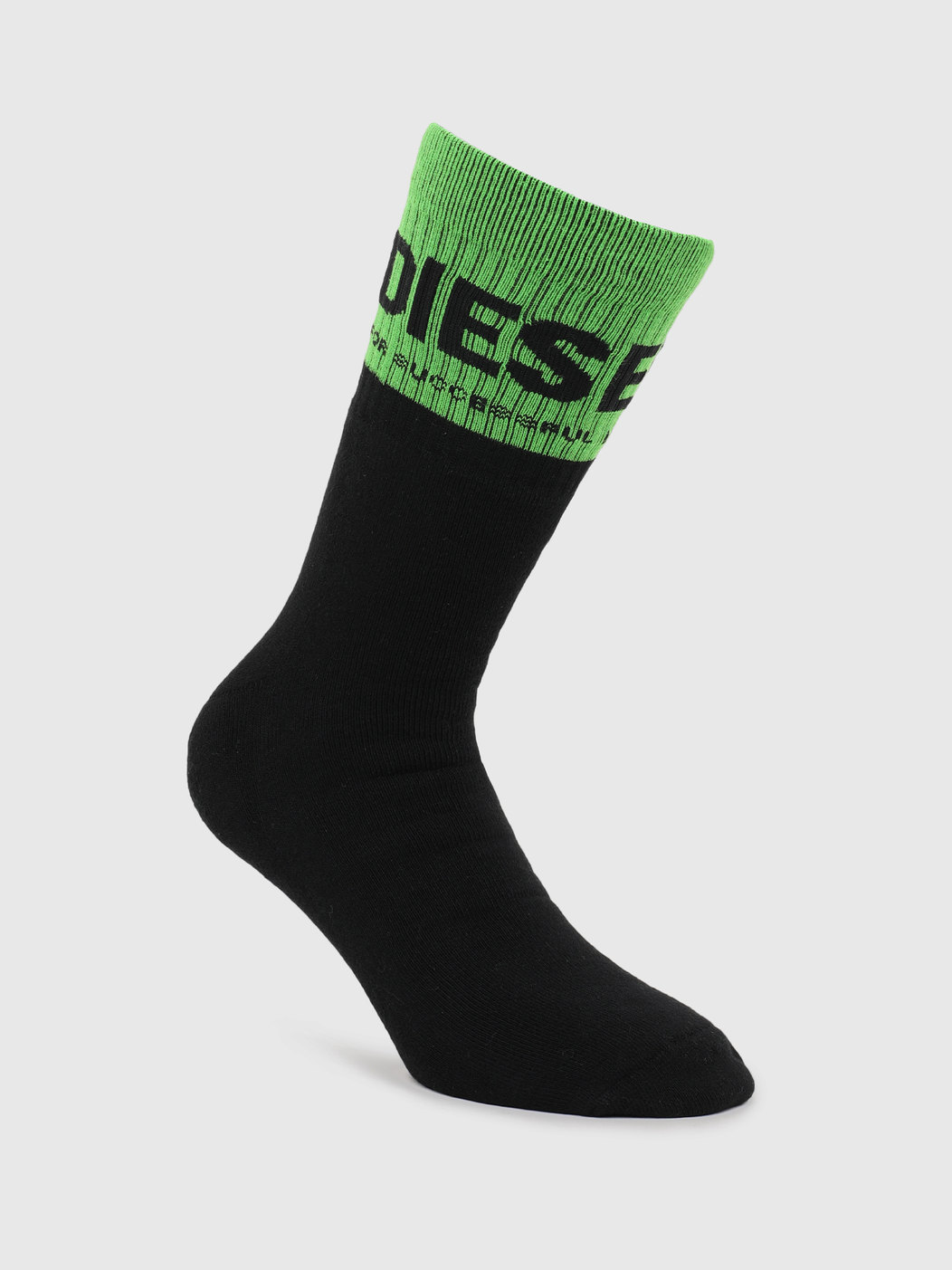 Terry Socks With Contrast Logo Cuff