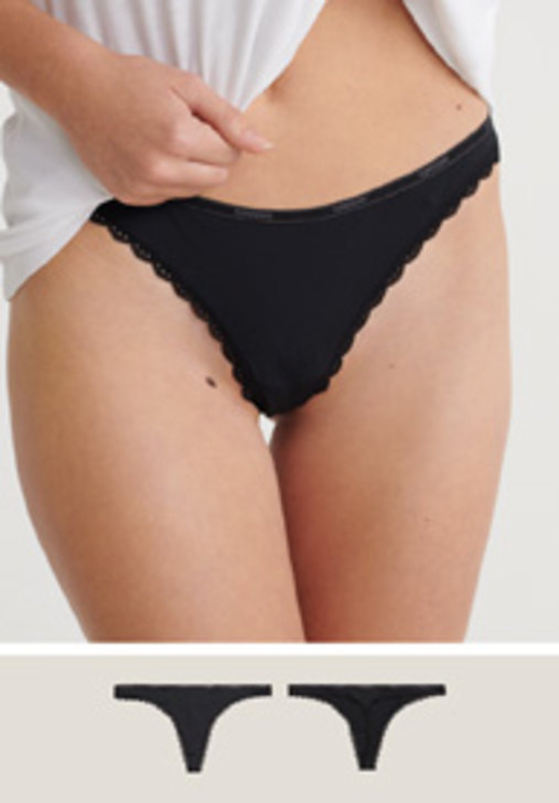 Cassie Lace Thong Triple Pack