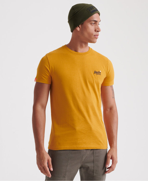 Orange Label Embroidery T-Shirt