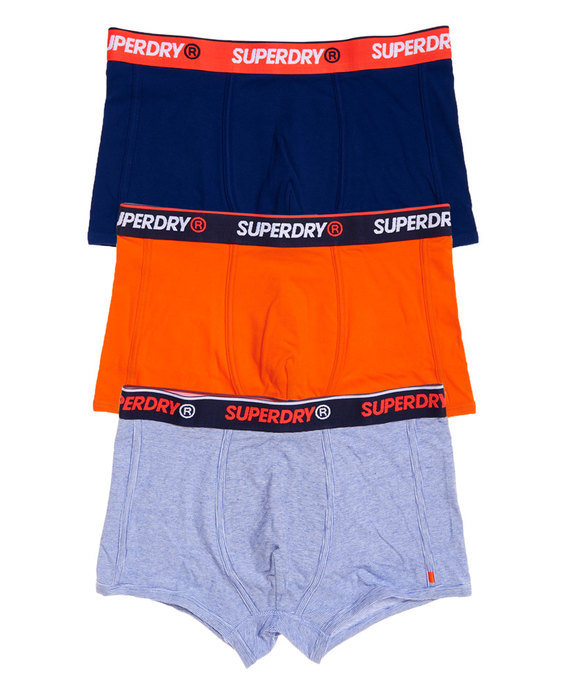 Superdry Orange Label Sport Trunk Tripl Bóxer para Hombre 