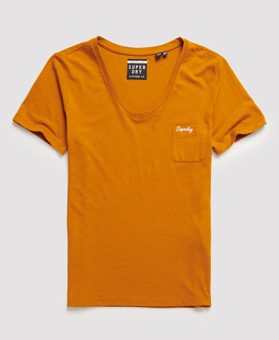 Orange Label Essential V-Neck T-Shirt