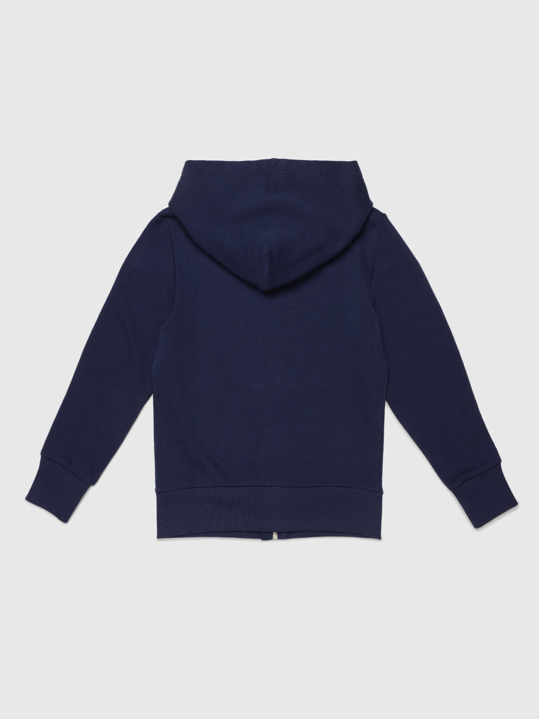 KIDS ZIPPED HOODIE WITH MOHAWK PATCH