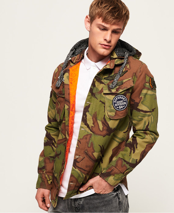 Military Storm Hooded Jacket