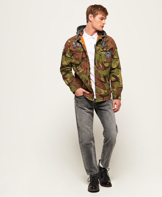 Military Storm Hooded Jacket