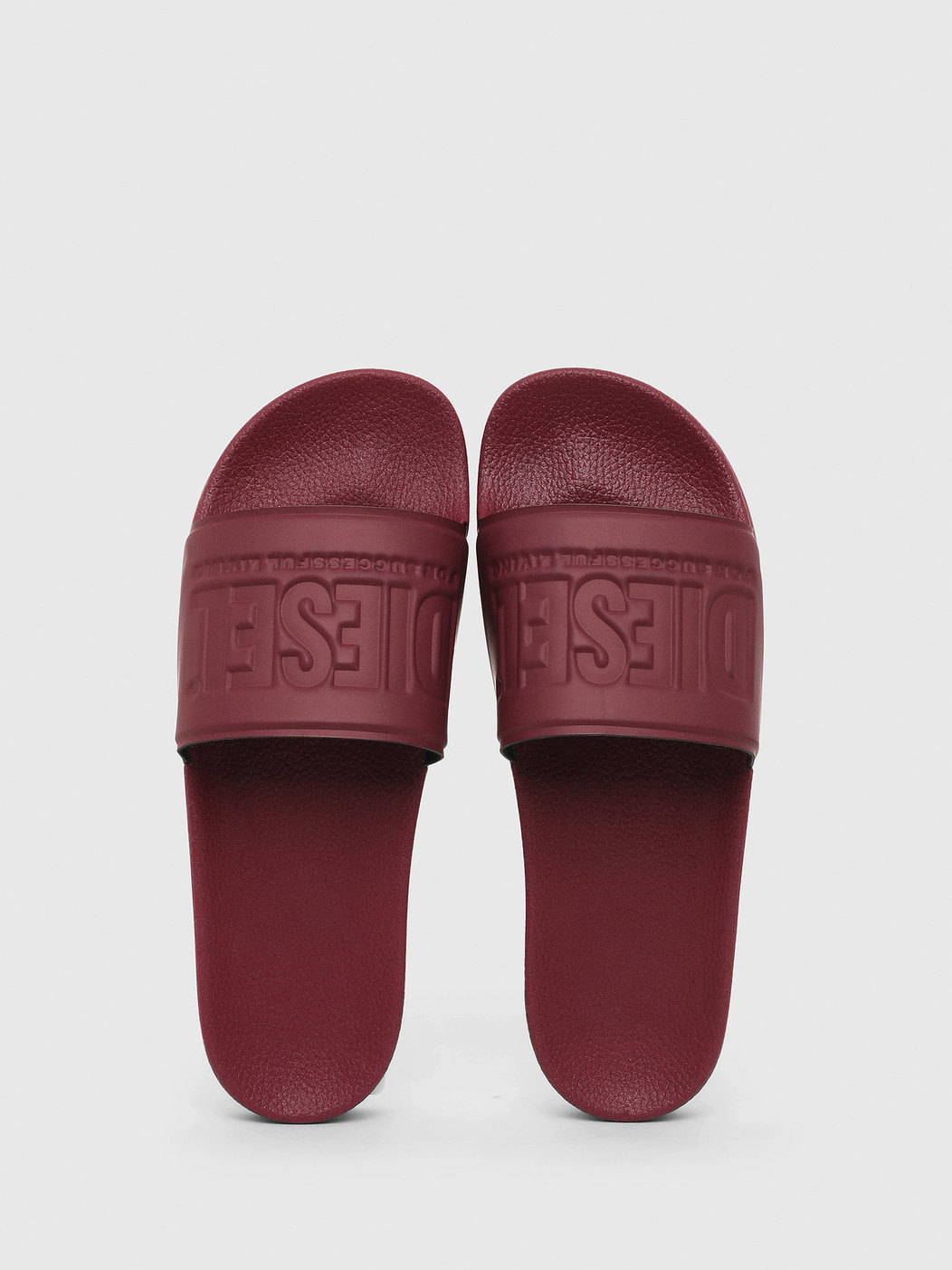 Pool Slides with Embossed Logo
