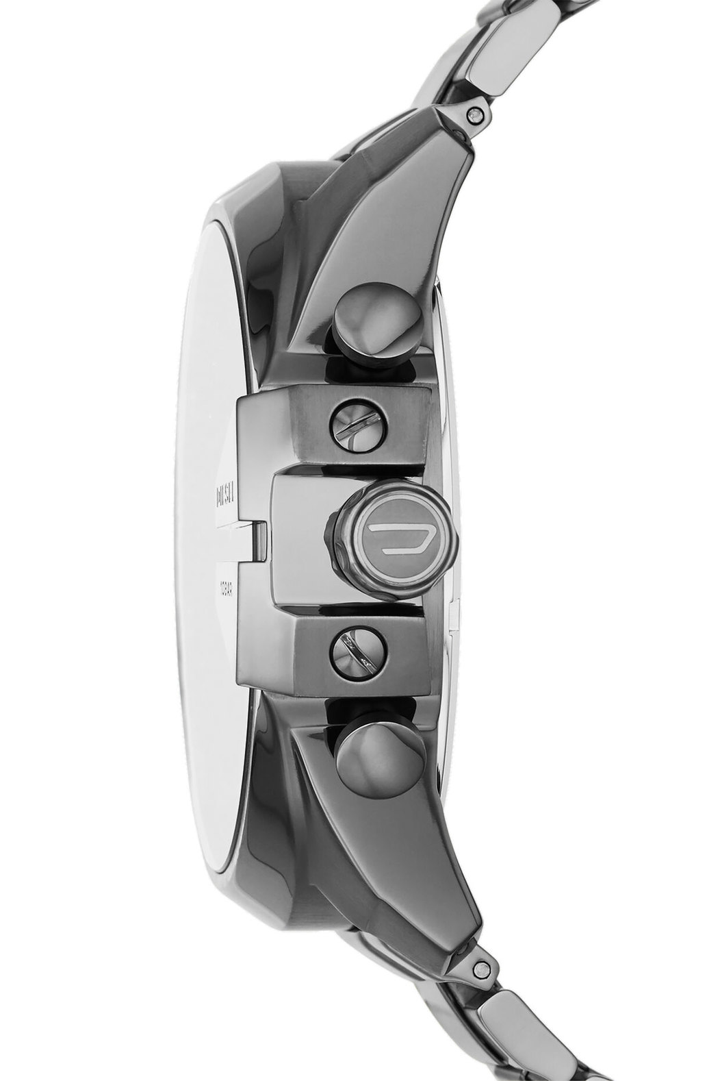D-Baby Chief Gunmetal Stainless Steel 43Mm