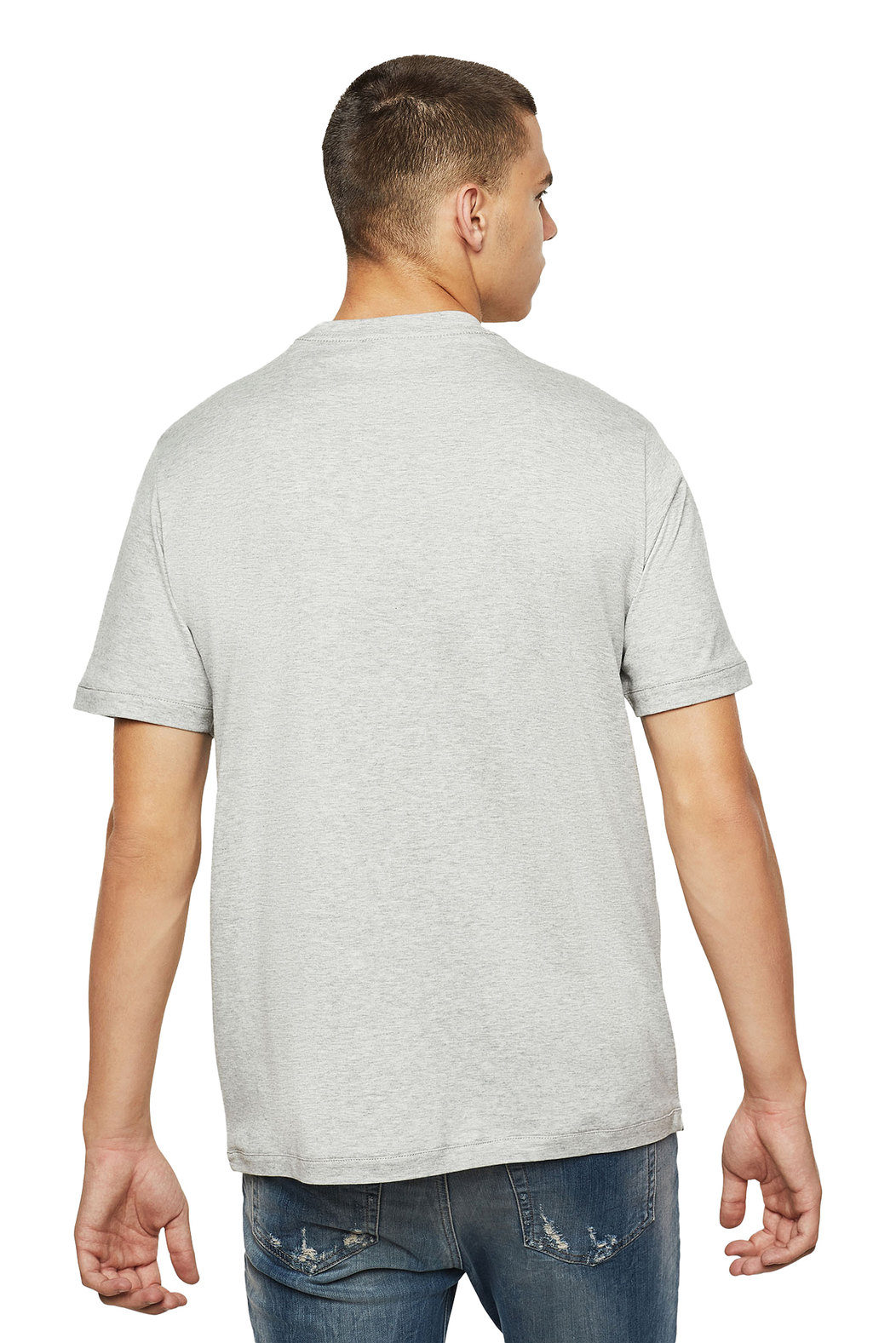 Monochrome T-Shirt with mohawk patch