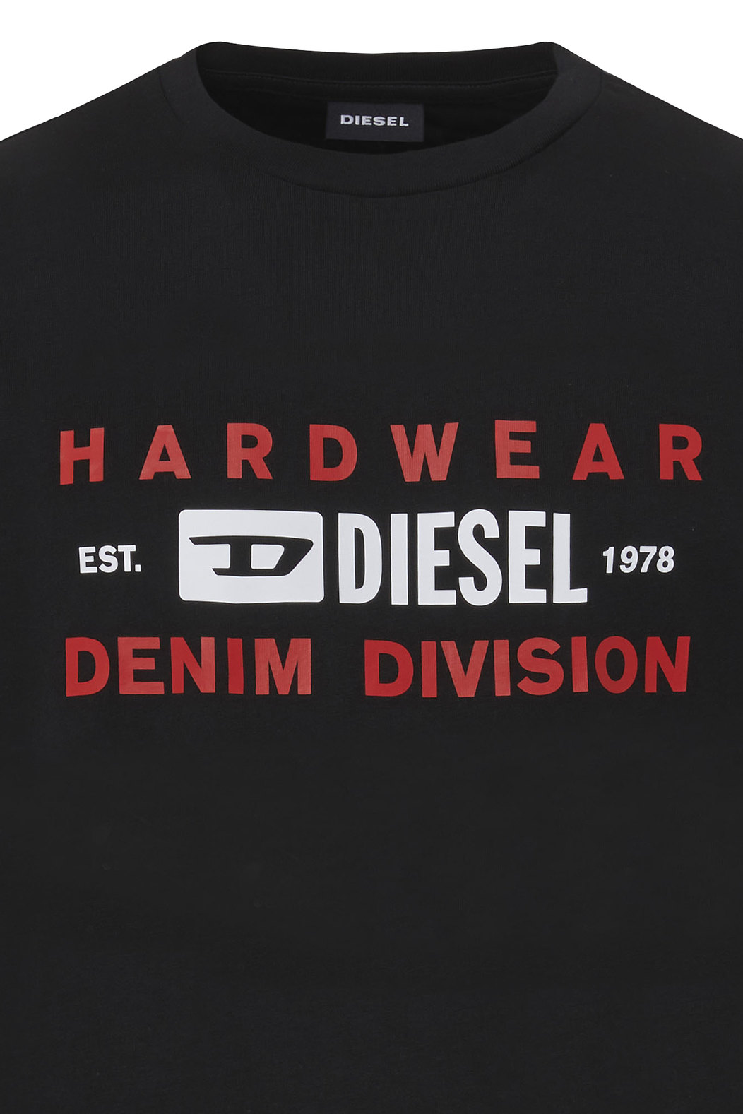 T-shirt with Denim Division print