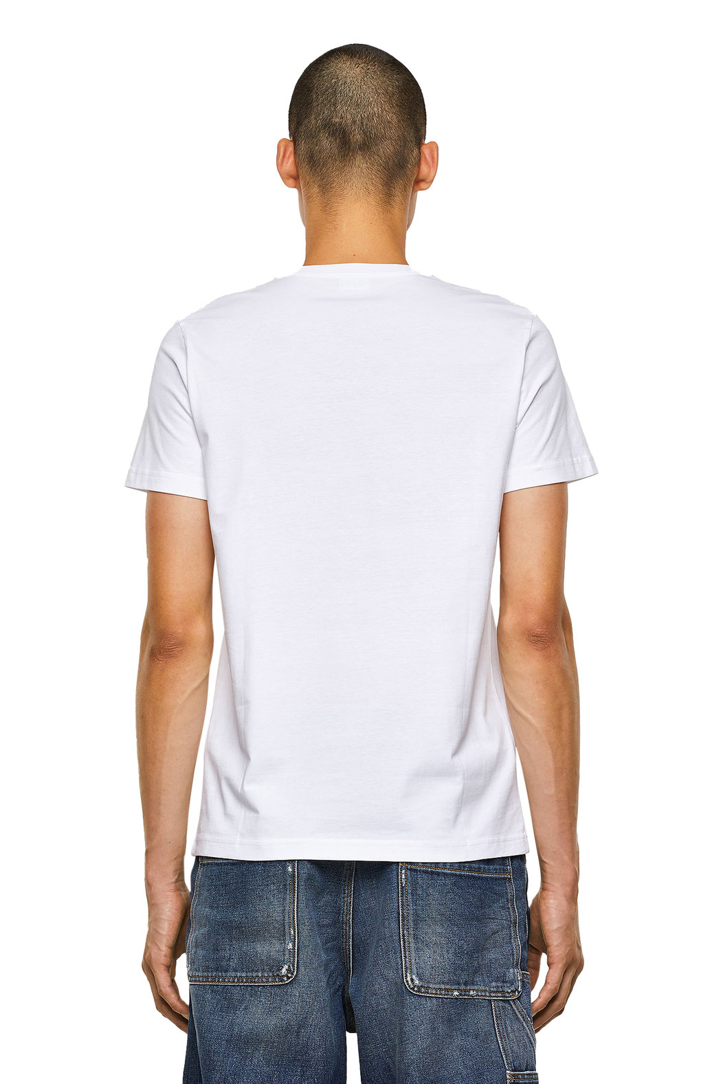 T-shirt with rubberised print