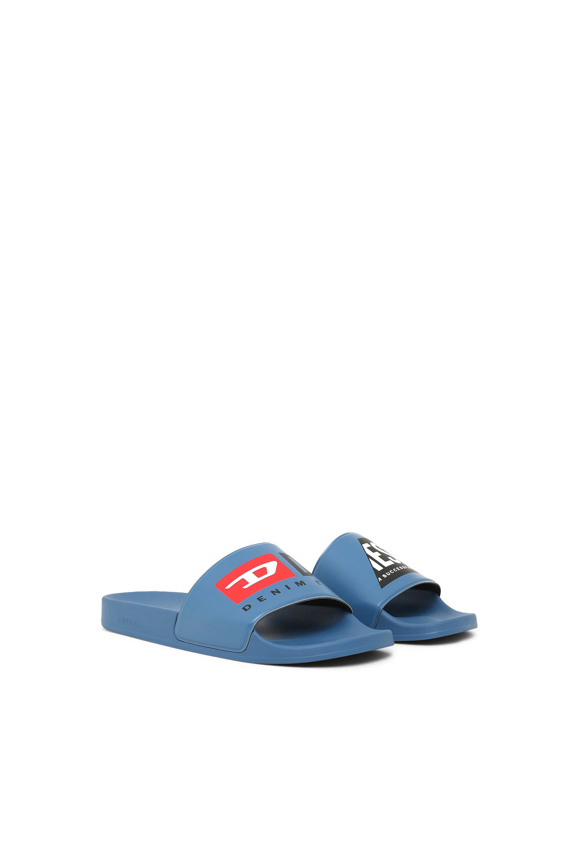 Pool slides with double logo | Diesel