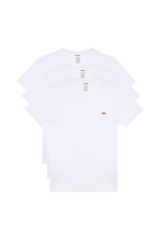 V-neck T-shirts with logo - 3 Pack