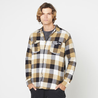 YARN DYED CHECK FLANNEL SHIRT