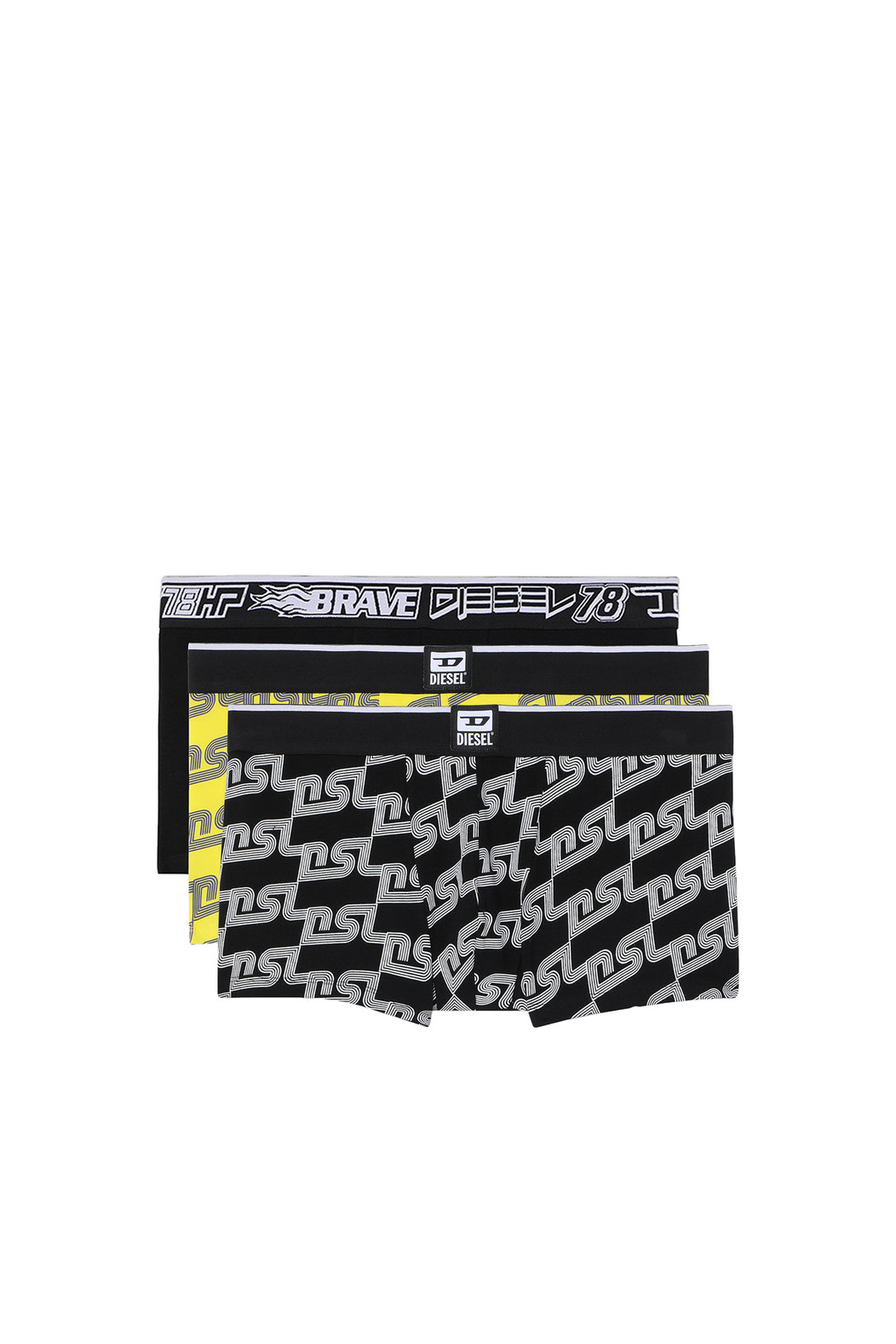 Boxer Briefs With DSL print - 3 Pack