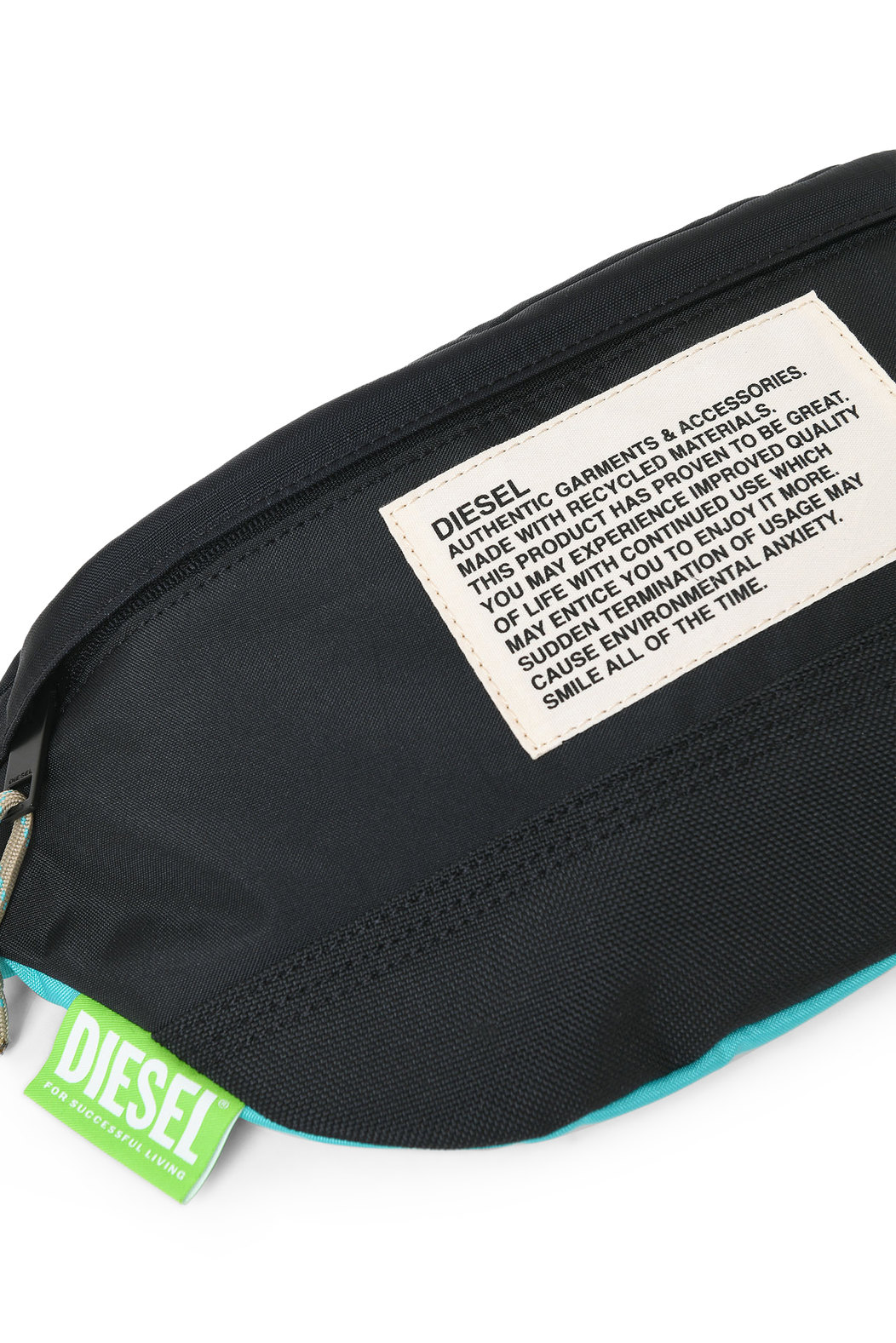 Green Label two-tone belt bag