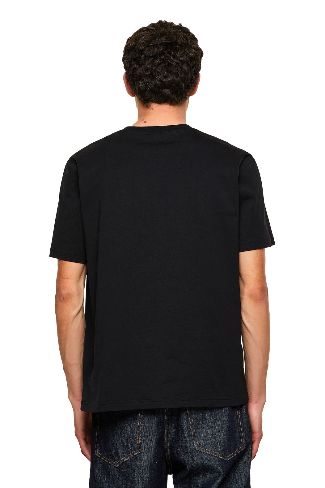 T-shirt with reflective logo print