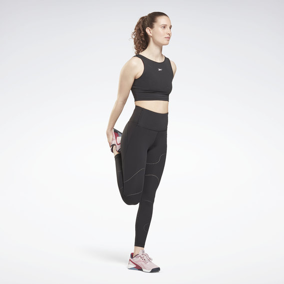 Lux Perform High Rise Perforated Leggings