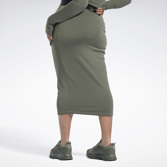 Cardi B Rib Skirt (Plus Size)