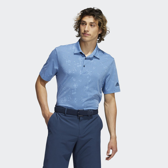 Night Camo-Print Primegreen Polo Shirt