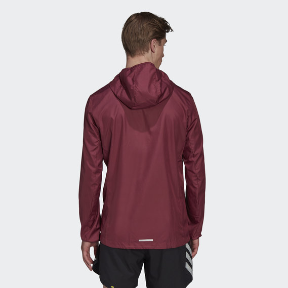 Own the Run Hooded Wind Jacket