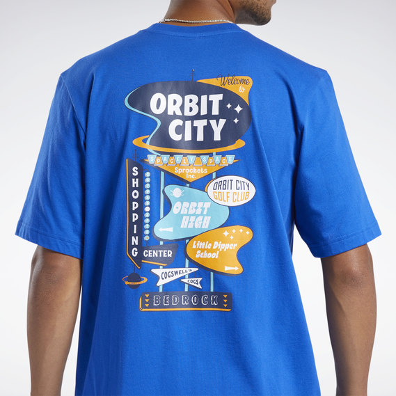 THE JETSONS Orbit City Short Sleeve Graphic Tee