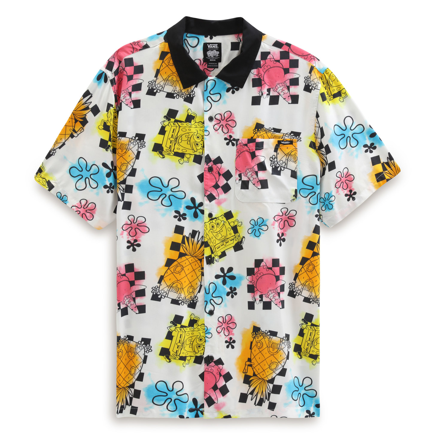 VANS X SPONGEBOB AIRBRUSH BUTTONDOWN SHIRT | Vans