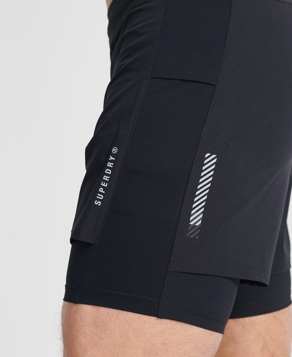 Run Premium Layered Shorts