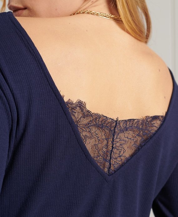 Lace Back Top