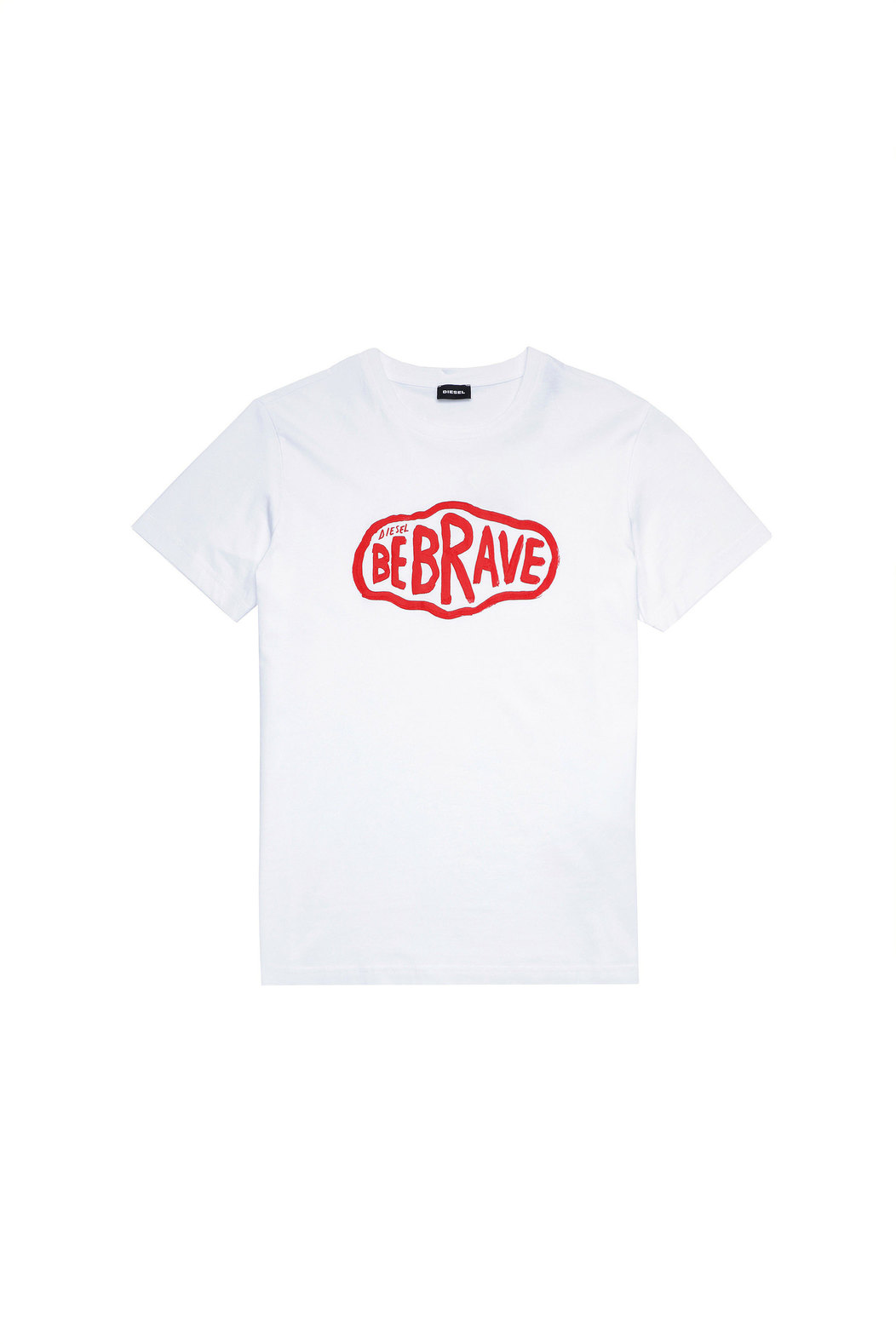 Green Label T-shirt with Be Brave print