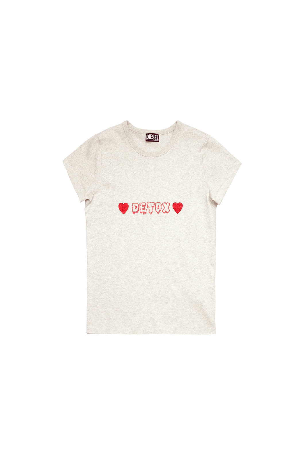 T-shirt with Detox print