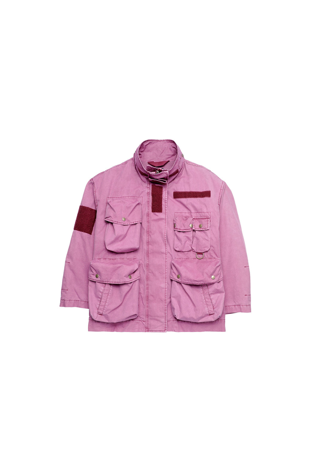 Garment-dyed field jacket