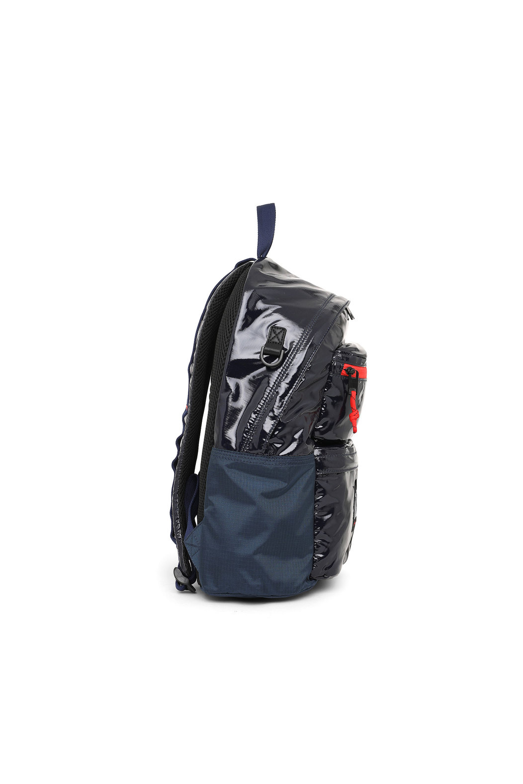 Backpack in ripstop with contrast zip