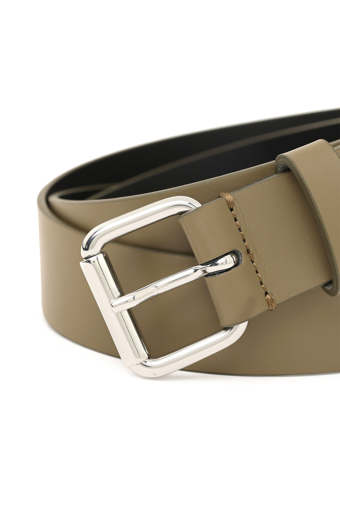 Faux-leather belt with debossed logo | Diesel