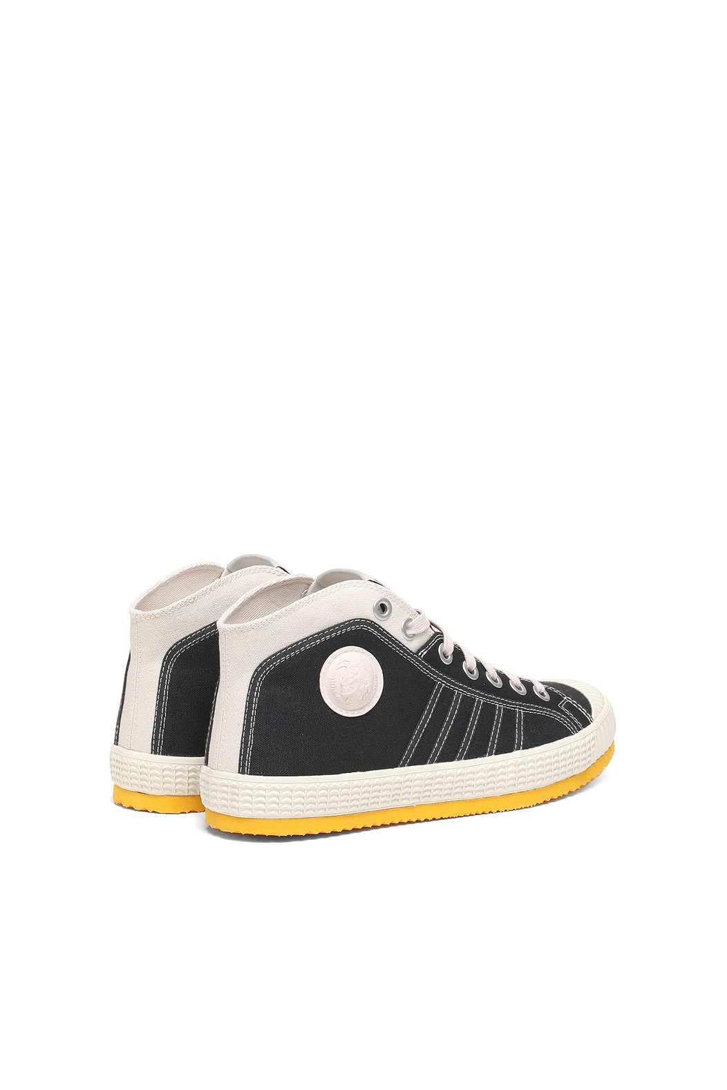 High-top sneakers in canvas