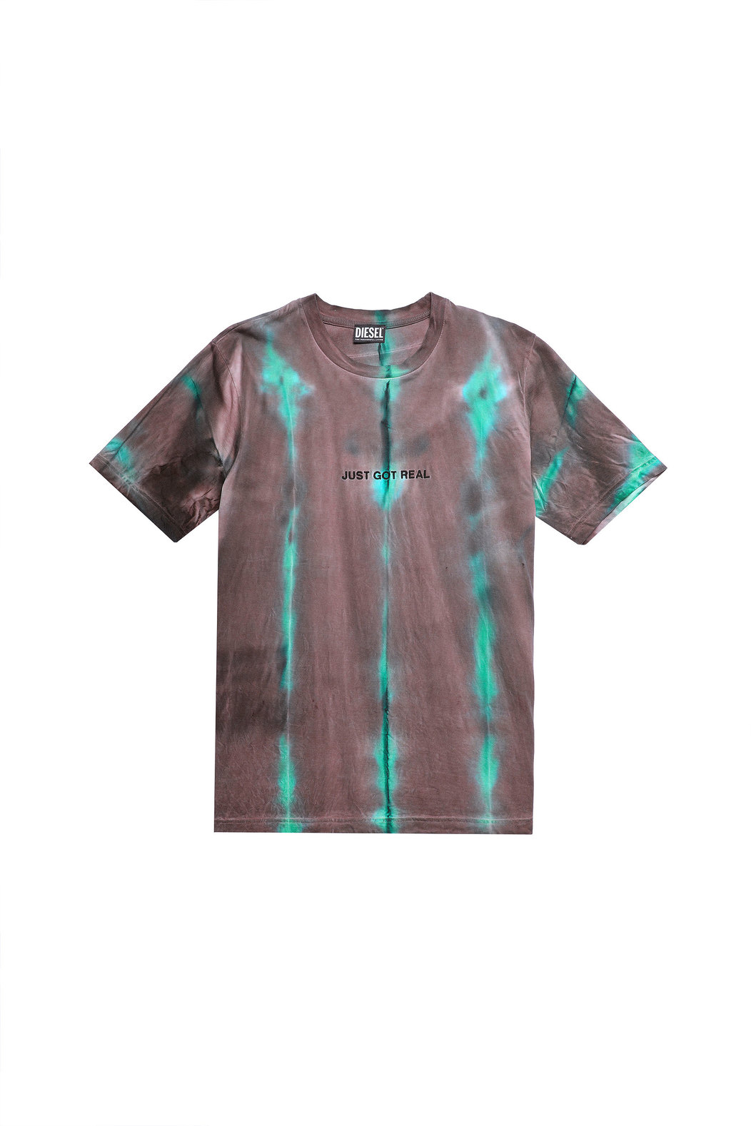Tie-dye T-shirt with batik effect