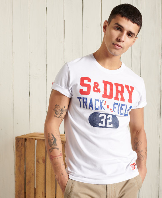 Lightweight Track & Field Graphic T-Shirt
