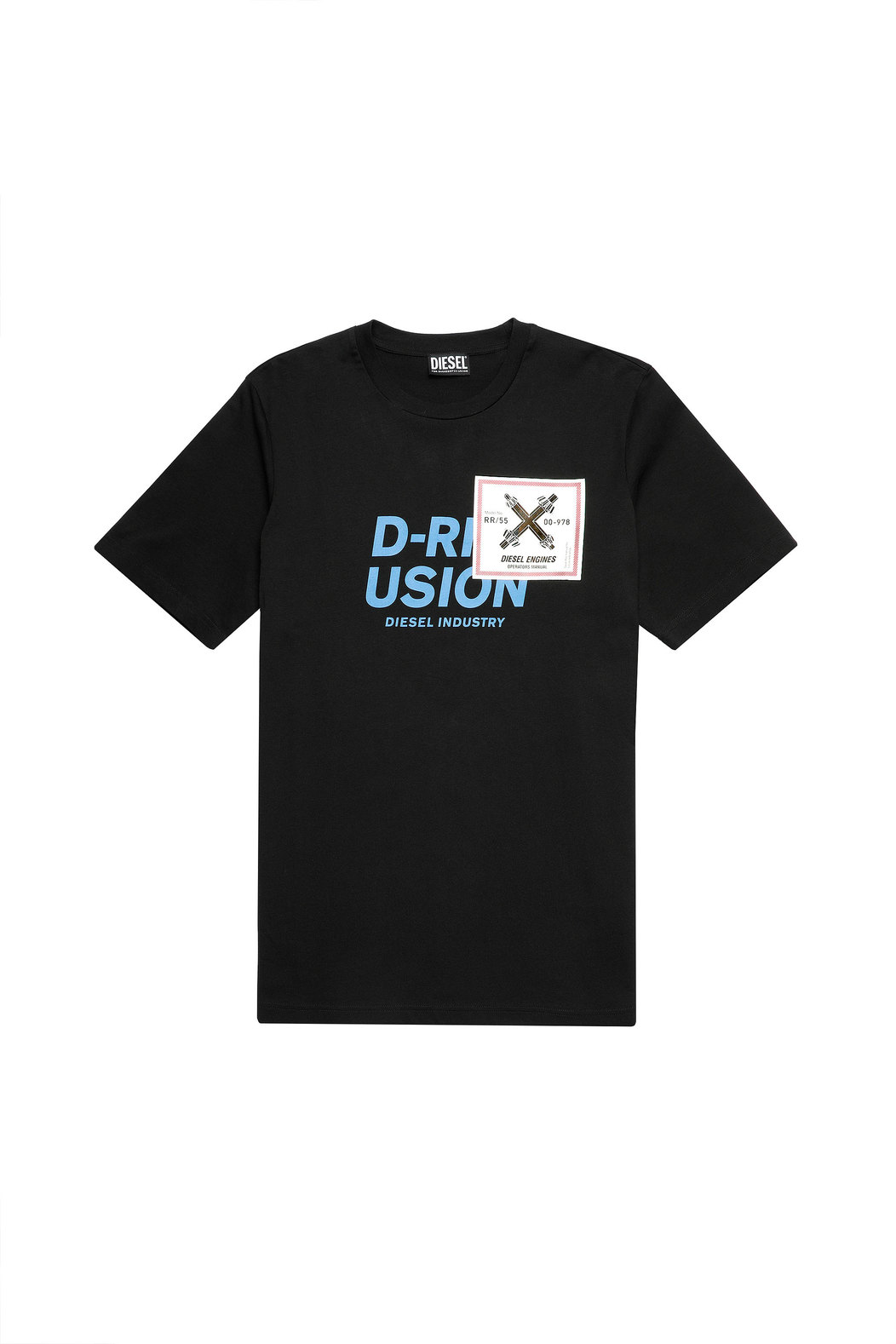 T-Shirt With Diesel Industry Print