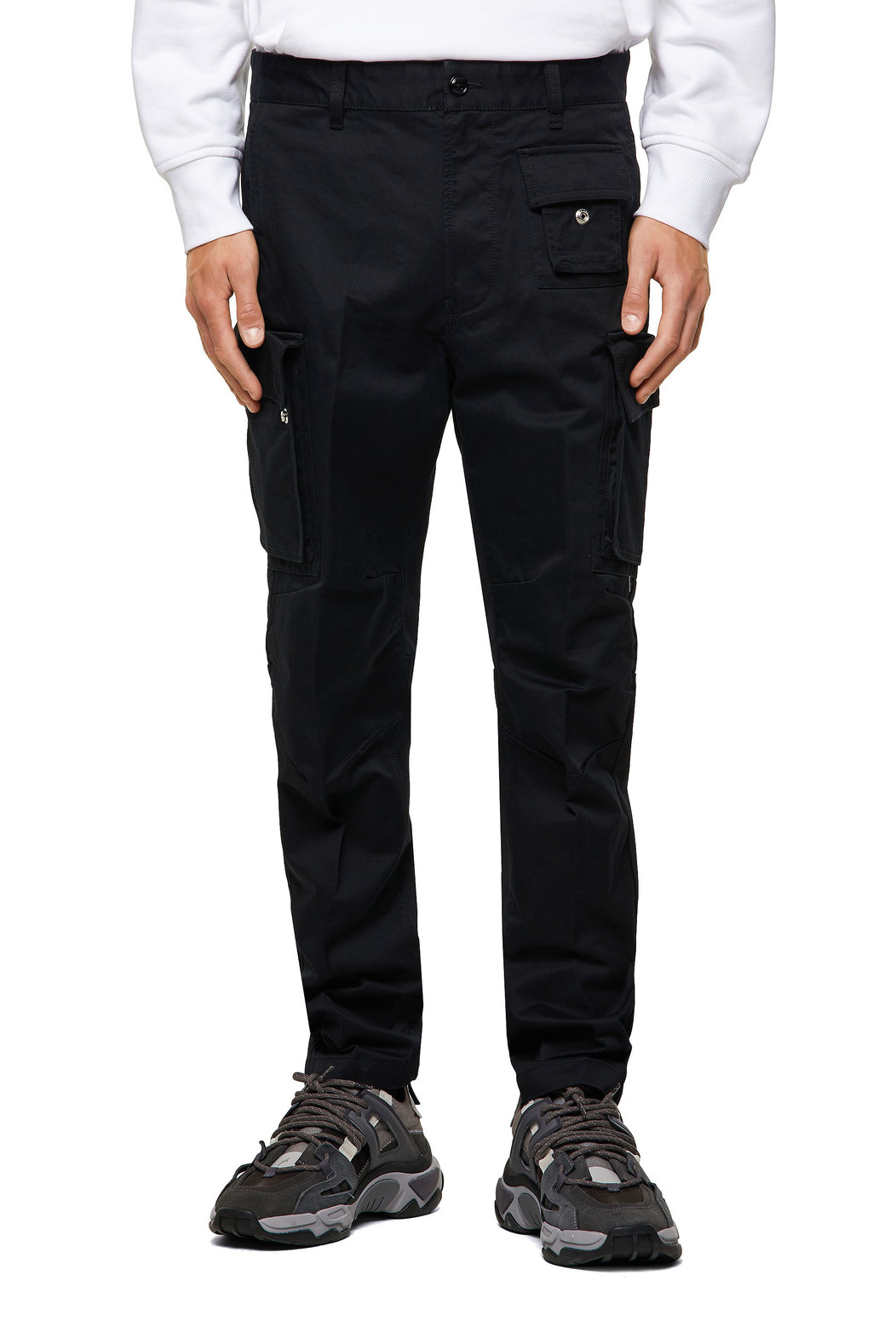 Cargo Pants In Cotton Twill