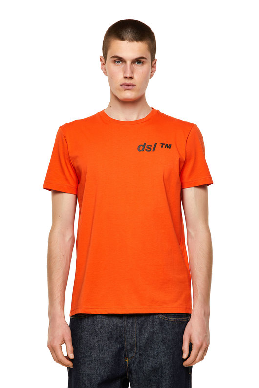 Cotton T-Shirt With Dsl™ Print