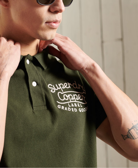 Organic Cotton Short Sleeve Superstate Polo Shirt