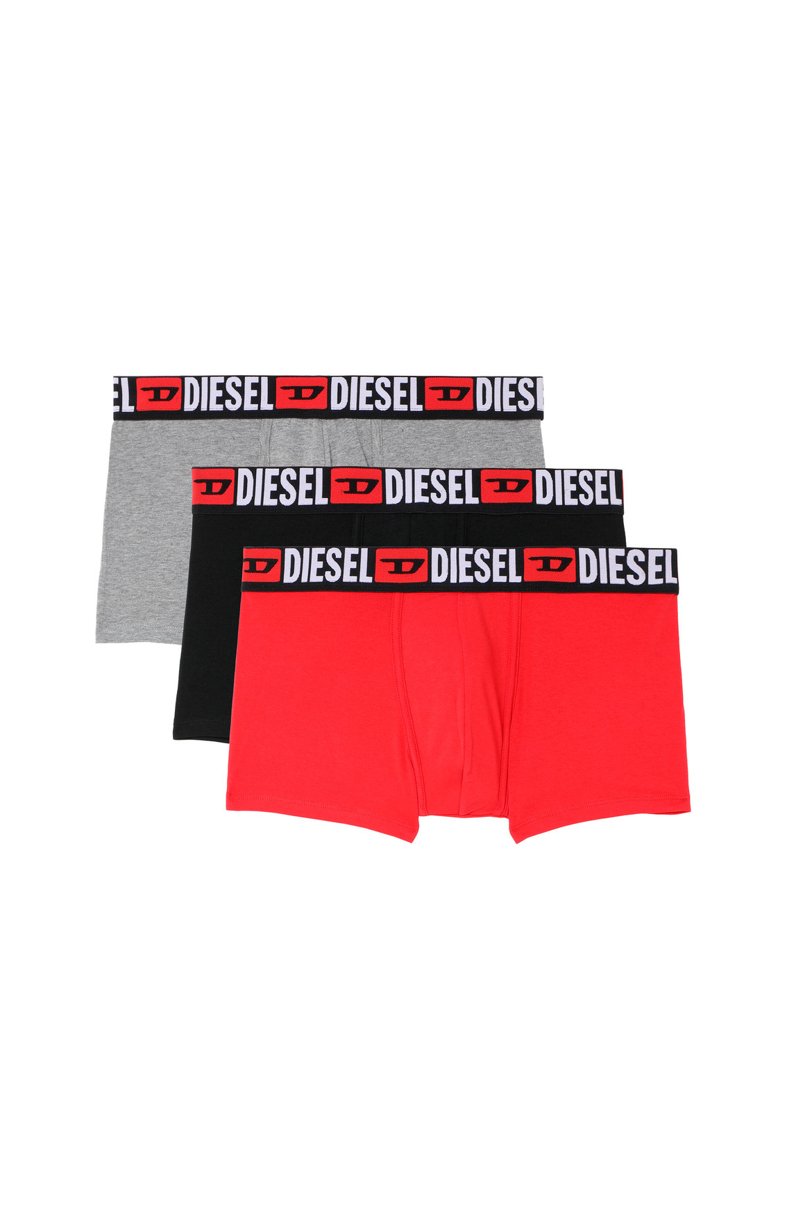 All-Over Logo Waist Boxers - 3 Pack | Diesel