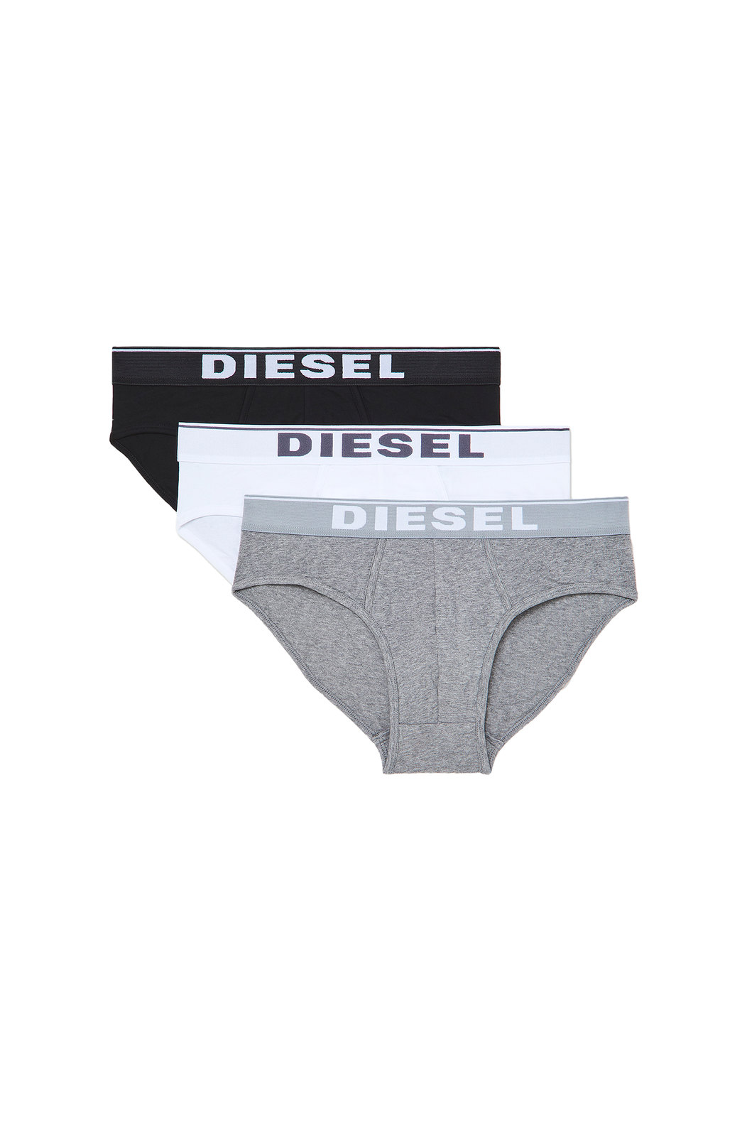 Briefs With Tonal Waistaband - 3 Pack