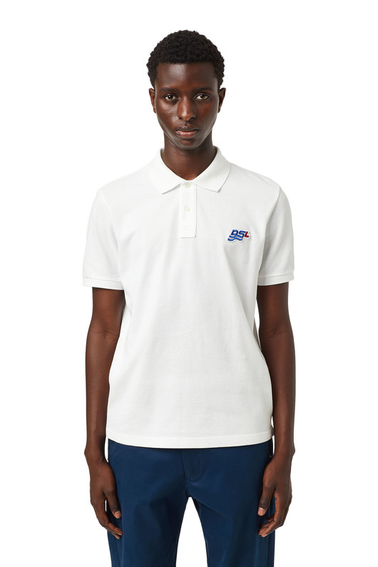 Polo Shirt With Dsl Wave Patch