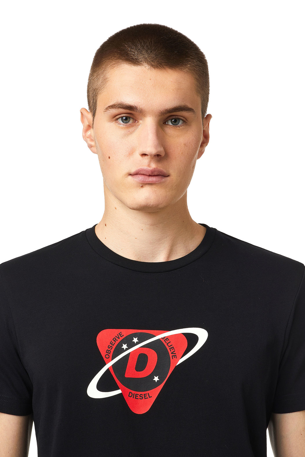 Green Label T-Shirt With Space Logo