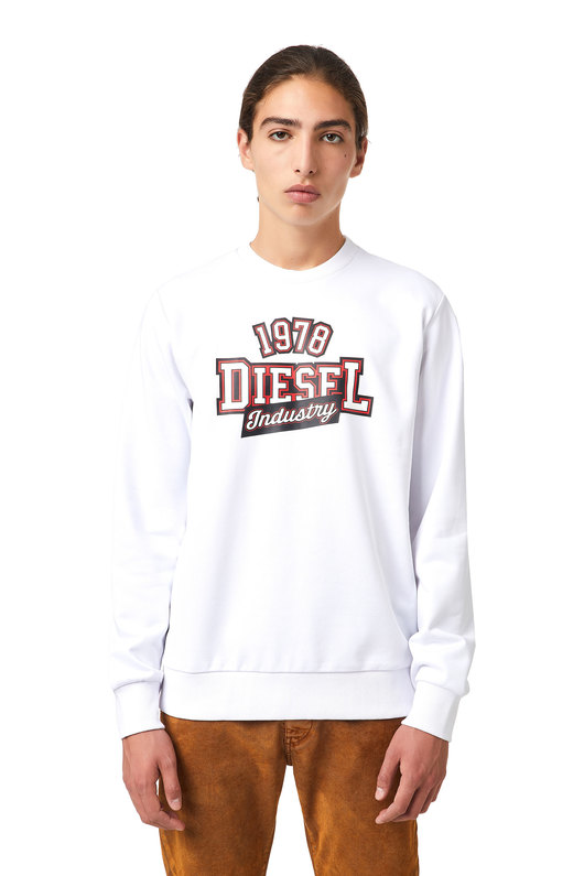Sweatshirt With Diesel Industry Print