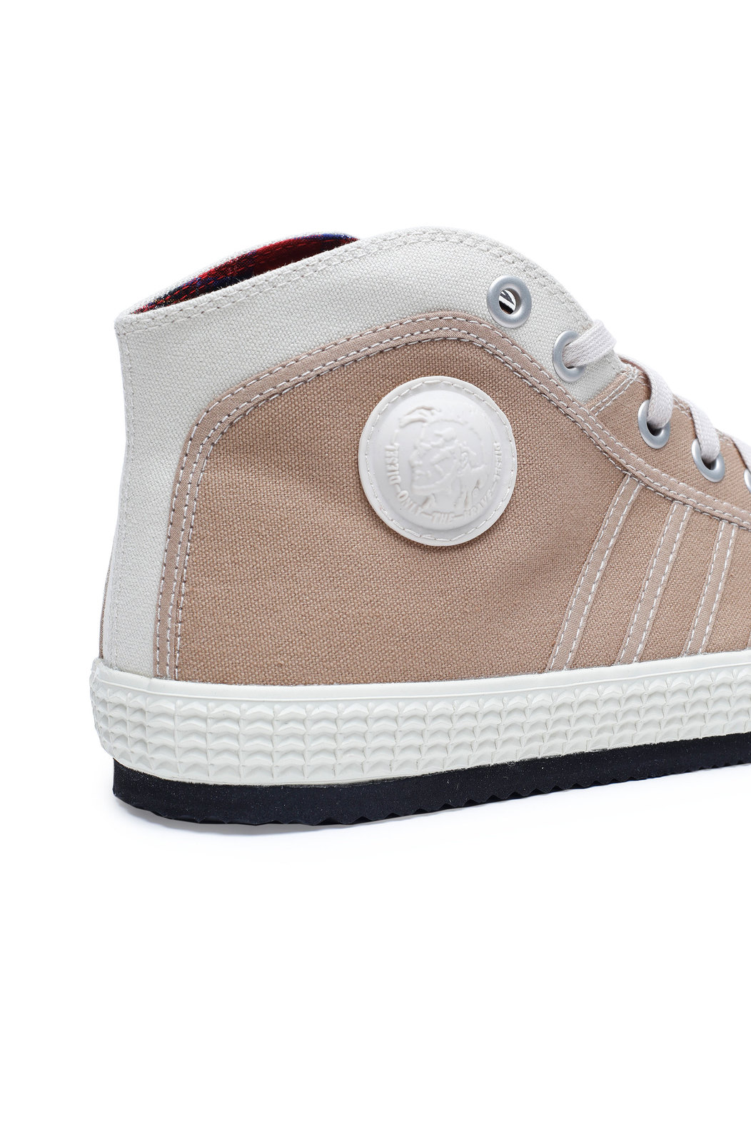 High-Top Sneakers In Canvas