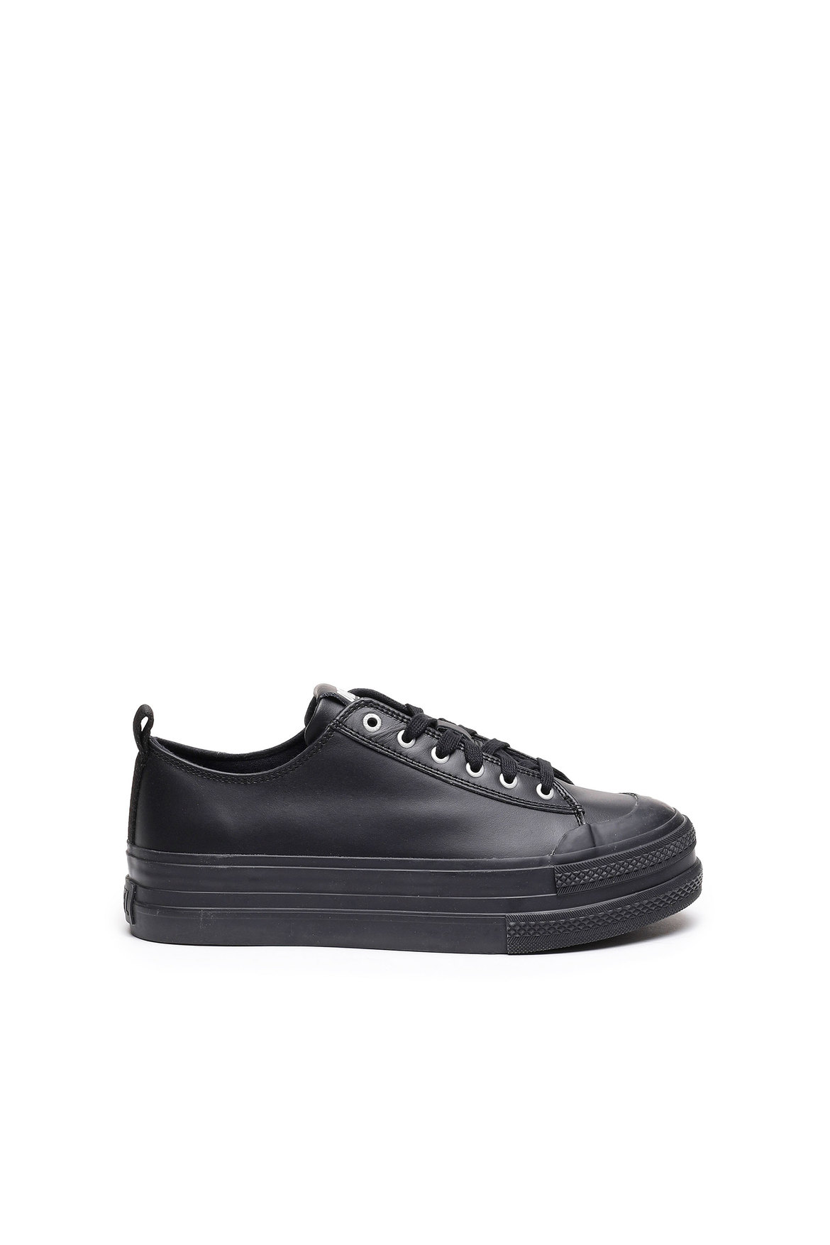 Leather Sneakers With Double Sole | Diesel