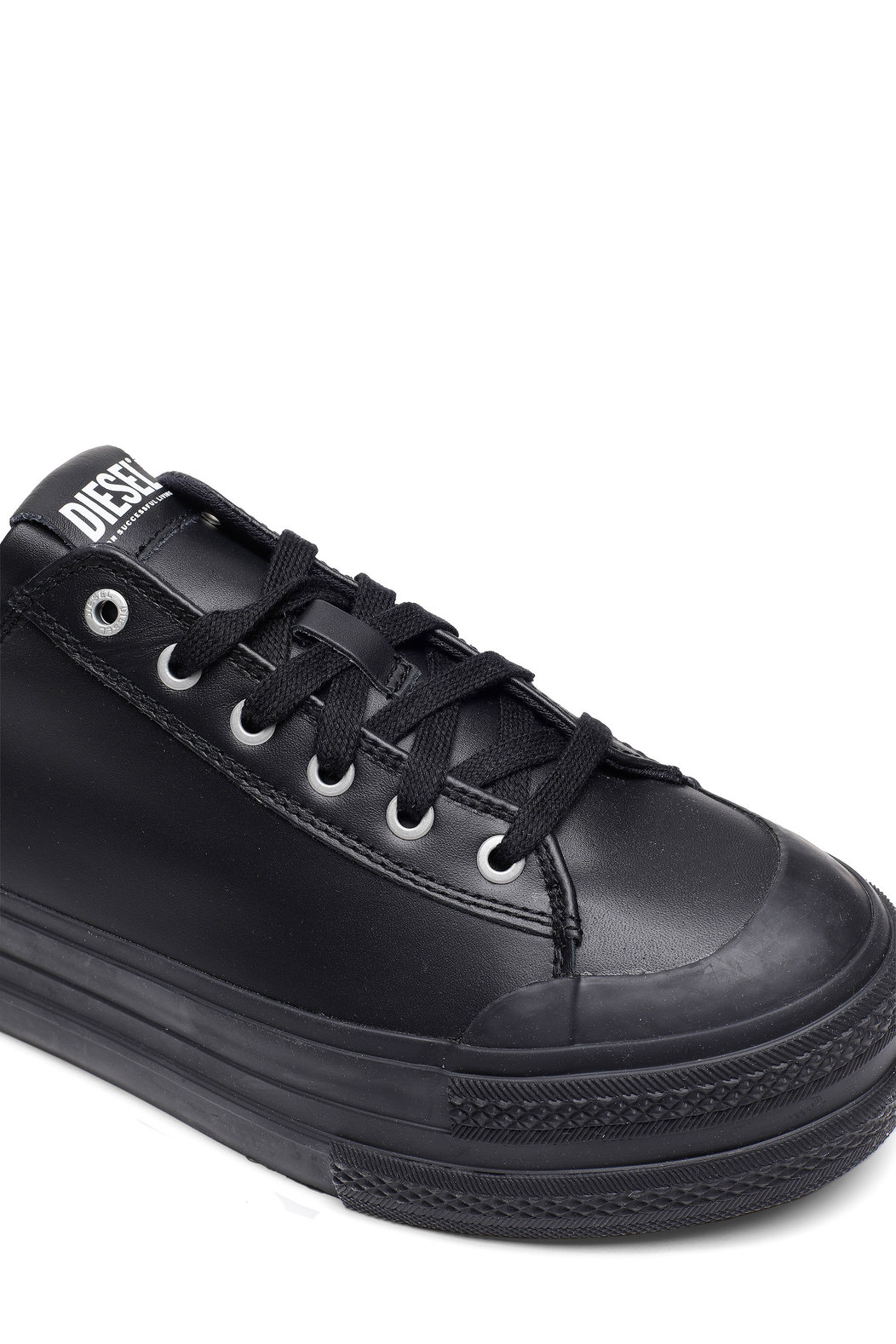 Leather Sneakers With Double Sole